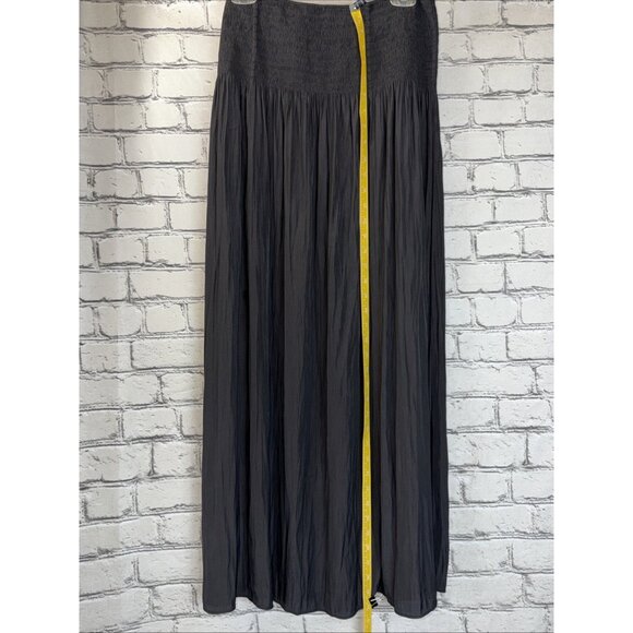 Daisy Fuentes Strapless Black Dress Size XL Bandeau Tube Beachy Sundress Classic - Picture 6 of 6